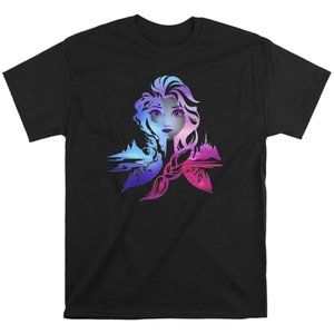 Disney Frozen 2 Elsa Two Tone T-shirt Hoody Kids Child Tote Bag Tshirt